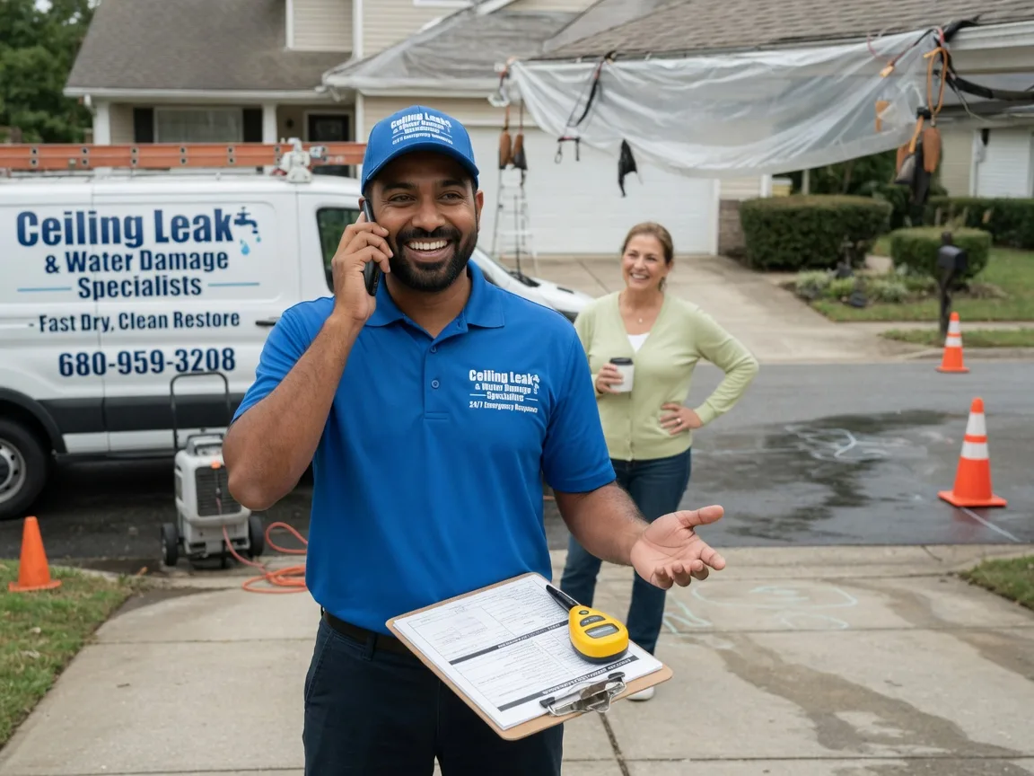Ceiling Leak Cleanup New Buffalo, MI FAQs